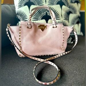 Valentino Garavani Rockstud Leather Tote